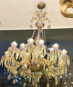 đèn Chùm Phale Màu Trà 15 Tay