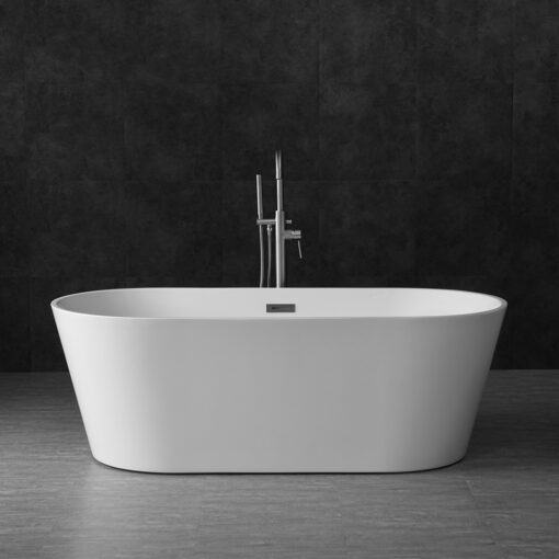 Bathroom Freestanding Acrylic Bathtub Curved 6264234b9aaf9